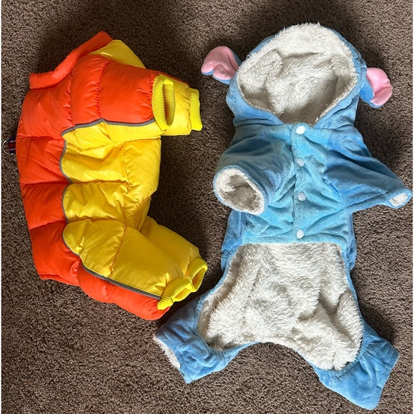 Dog Jacket / Jumpsuit and Stitch Costume for small dog $40 for both - Picture 2 of 7